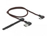 Delock Cable Easy-Usb 2.0 -A  ->  Usb Tipo-C M/M 0.50m