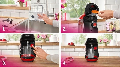 EAN 4242005463800 - Bosch Tassimo Happy TAS103E cafetera eléctrica Totalmente automática Macchina per caffè a capsule 0,7 L imagen 7