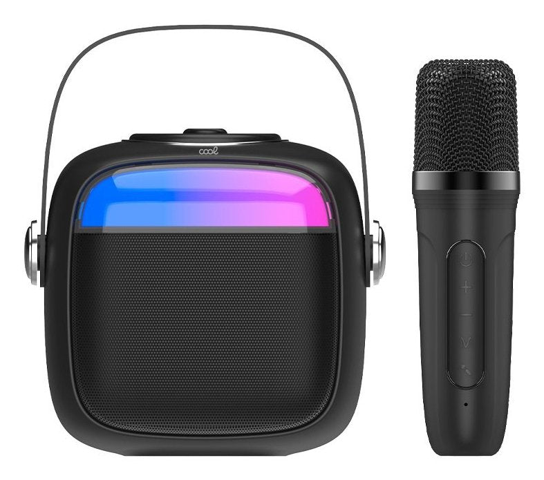 Altavoz Karaoke Cool Mini Karaoke 6w Negro
