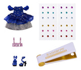 EAN 0035051597810 - Rainbow High Be Dazzling Fashion Dolls- Genevieve Bleue (Blue) imagen 3