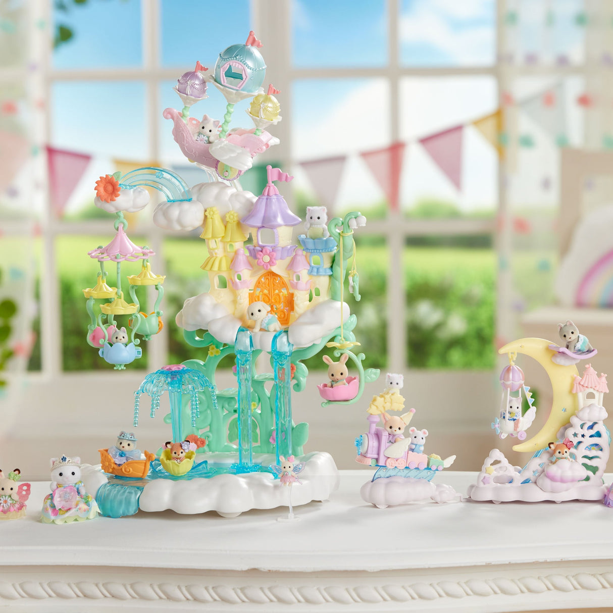 Epoch Sylvanian Families - Magisches Luftschiff Con Figur 5816