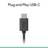 EAN 5099206132733 - Logitech H390 USB Alámbrico Diadema Llamadas/Música USB Tipo C Negro imagen 10