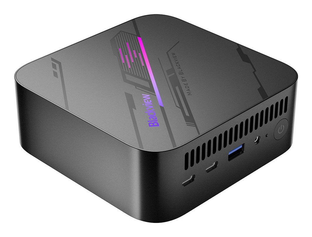 EAN 6931548319443 - Blackview MP100 AMD Ryzen™ 7 5825U 32 GB DDR4-SDRAM 1 TB SSD Windows 11 Pro Mini PC Negro, Gris imagen 2