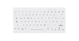 Contour Active Key Mini Hygiene Teclado Ultraflat Blanco