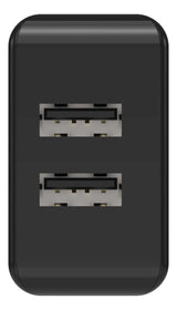 Cargador De Pared Ansmann Hc212 2xusb 2400ma Negro