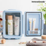 Innovagoods Mini Nevera Para Cosmeticos - 48w - Capacidad 4l - Cable Extraible De 1.75m - Temperatura Regulable -