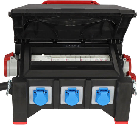 EAN 4007123687930 - Brennenstuhl BSV 5-63A RCD type B unidad de distribución de energía (PDU) 9 salidas AC Negro imagen 3