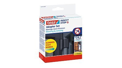 Tesa Mosquitera Adaptador Para Puerta Plegable 55415 Antracita