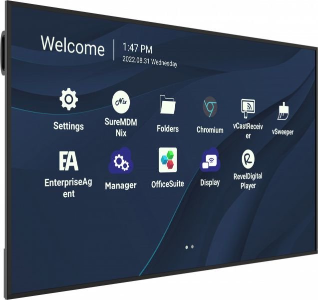 Viewsonic Cde7530 Pizarra Y Accesorios Interactivos 190,5 Cm (75") 3840 X 2160 Pixeles Pantalla Táctil Negro Usb