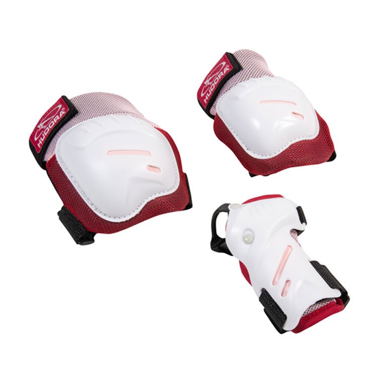 Hudora Biomechanisches Projoektoren Set Comfort (Rosa/Blanco, Grösse M) 83052