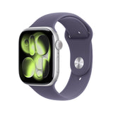 Watch Apple Watch Series 11 (2025) Gps 46mm Silver Aluminium Case With Purple Fog Sport Band M/L - Silver