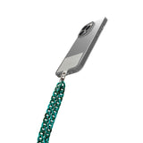 Celly Marble Effect Neck Strap With Badge 1.2 (M) Blue Lacetmarblebl