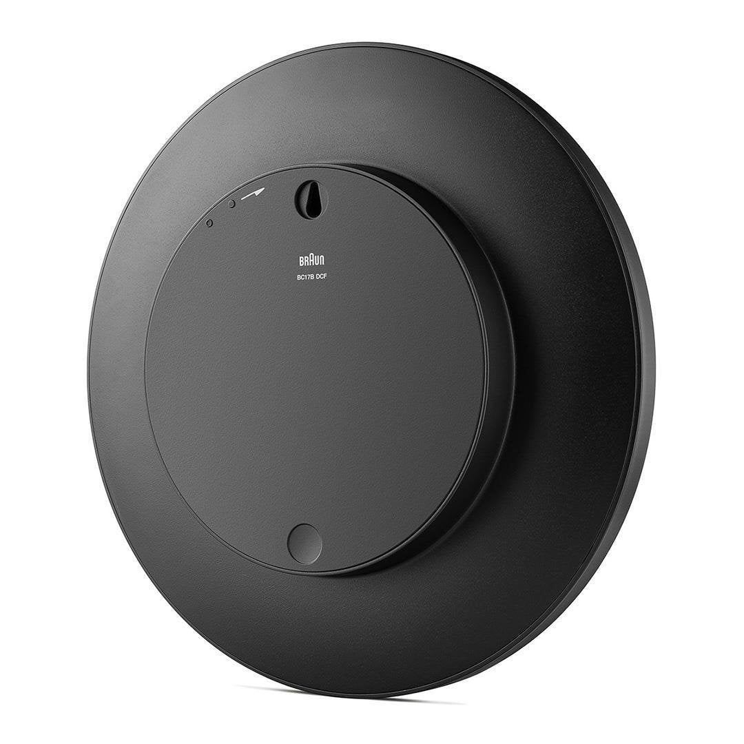 Braun Bc 17 B-Dcf Radio Reloj De Pared Negro
