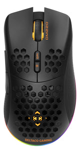 Ratón Deltaco Gam-120 Derecha Rf Wireless + Usb Type-A Óptico 6400 Dpi