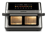 Freidora  G3 Ferrari G10223 Doble 12 L Independiente 2200 W Freidora De Aire Caliente Negro, Acero Inoxidable