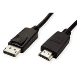 EAN 7630049619845 - ROLINE GREEN 11445782 3 m DisplayPort HDMI Negro imagen 2
