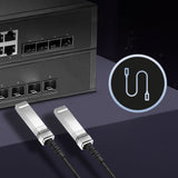 EAN 5902560362275 - Extralink EX.2275 Cable de fibra óptica e InfiniBand SFP+ Negro imagen 7