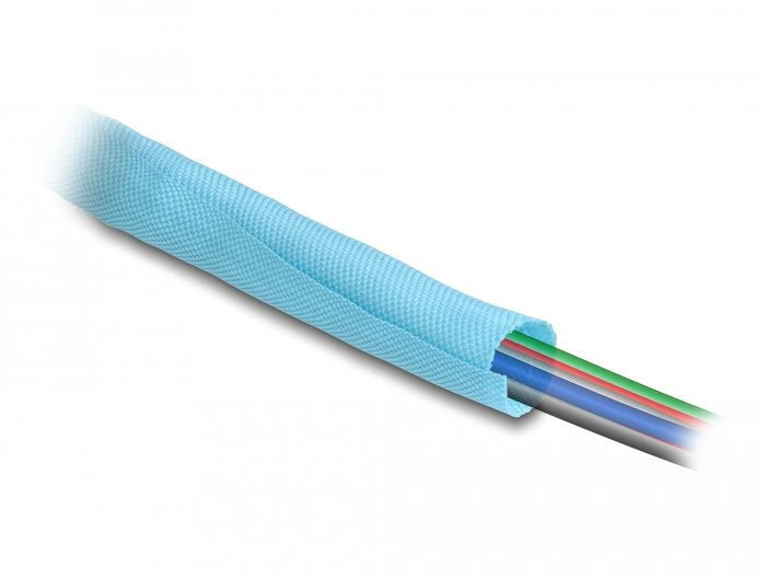 Gewebeschlauch Selbstschliessend Hitzebeständig 5 M X 10 Mm Blau