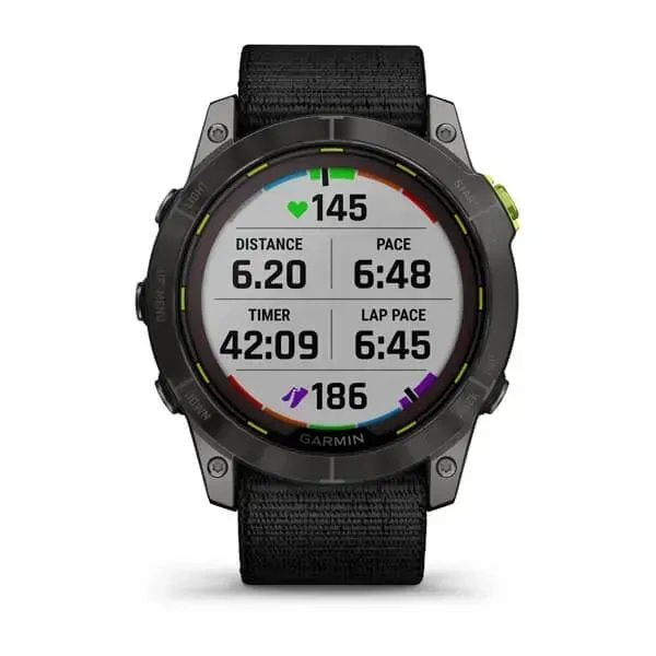 Zegarek Sportowy Garmin Enduro 2 Solar Black Carbon Gray Dlc Ti Ultrafit Band