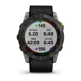Zegarek Sportowy Garmin Enduro 2 Solar Black Carbon Gray Dlc Ti Ultrafit Band