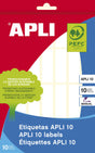 EAN 8410782016373 - APLI 01637 etiqueta autoadhesiva Rectángulo Permanente Blanco 280 pieza(s) imagen 1