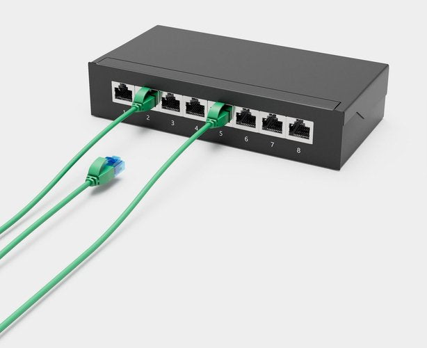 Shiverpeaks Cable De Red Cable De Red Cat.6 U/Utp Slim Verde 0,5m