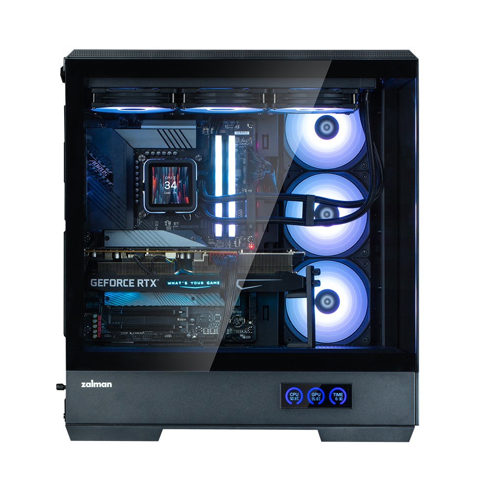 Caja Pc Obudowa P50 Ds Mid-Tower 4 Wentylatory Argb Negro