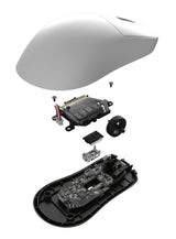 Endgame Gear Op1w 4k V2 Wireless Gaming-Ratón, 4.000hz - Blanco