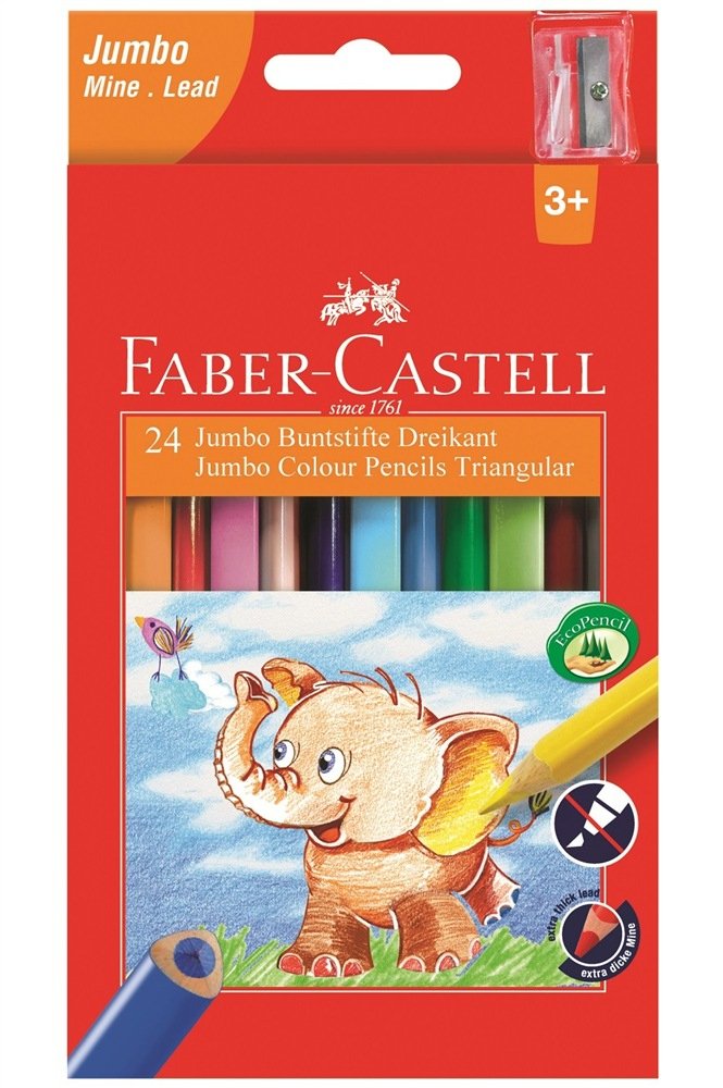 Faber-Camell Hntmift Dreikant Jumbo 5.4mm 24er Karton