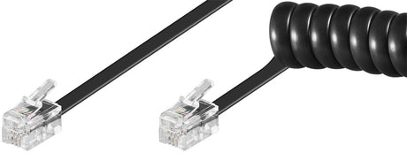 EAN 4040849680038 - Goobay 68003 cable telefónico 7 m Negro imagen 1