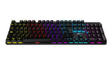 Teclado Ingles Krom Kasic Gaming Usb Mecanico Iluminacion Rgb Antighosting