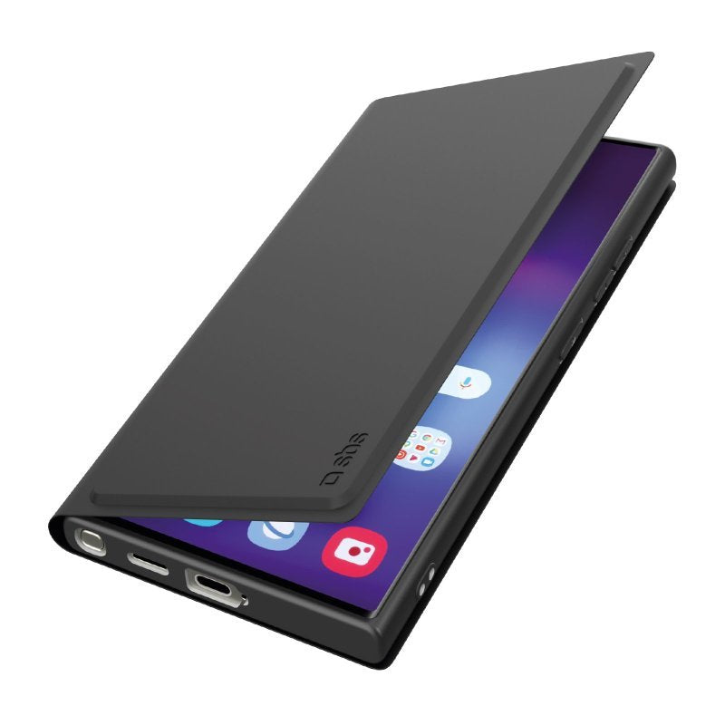 Sbs Wallet Stand Galaxy S25 Ultra Schwarz