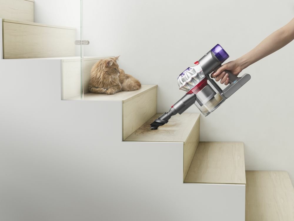 EAN 5025155106365 - Dyson V8 Advanced Aspiradora escoba 2 en 1 Batería Secar Sin bolsa Níquel, Plata imagen 10