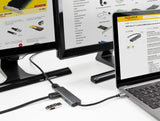 Delock Adaptador Usb Type-C Dual Hdmi Con 4k 60 Hz Y Puerto Usb