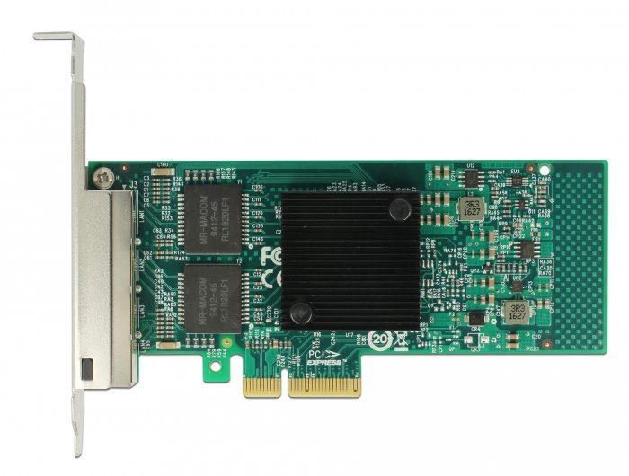 Tarjetas Delock  Pci Express > 4 X Gigabit Lan 89946