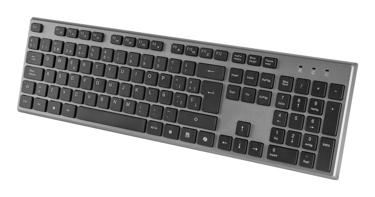 EAN 8435693112105 - Tacens 6ZENITHPT teclado Ratón incluido Hogar / Oficina RF inalámbrico QWERTY Portugués Gris imagen 6
