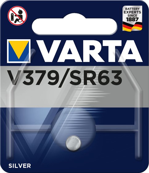 Pila Varta V379 1.55v  15.0mah Retail  Blister (1-Pack)