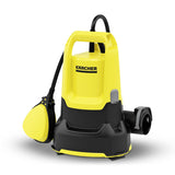 Bomba Sumergible Kärcher Sp 9.000 Bomba Sumergible Plana / De Presión Amarilla/Negra, 280 W, Para Agua Limpia 1.645-810.0