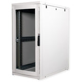 Roline 19-Zoll Serverschrank Pro 26 He, 600x1000 Bxt Grau Plexiglas
