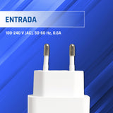 EAN 8435364318164 - iggual IGG318164 cargador de dispositivo móvil Universal Blanco Corriente alterna Interior imagen 5