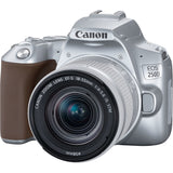 Canon 250d 24mp Wifi Plata + Objetivo Ef-S 18-55mm F4-5.6 Is Stm