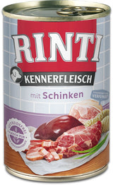 EAN 4000158910509 - RINTI 4000158910509 alimento húmedo para perros Jamón Adulto 400 g imagen 1