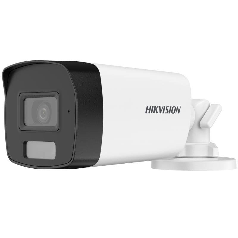 Hikvision Ds-2ce17u0t-Lf(2.8mm) 4k Cámara Bullet Con Luz Híbrida Inteligente Fija