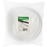 Inline® Flexible Cable Channel 10m, White, 15mm
