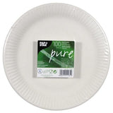 Papstar Pure Pappteller 23 Cm Blanco