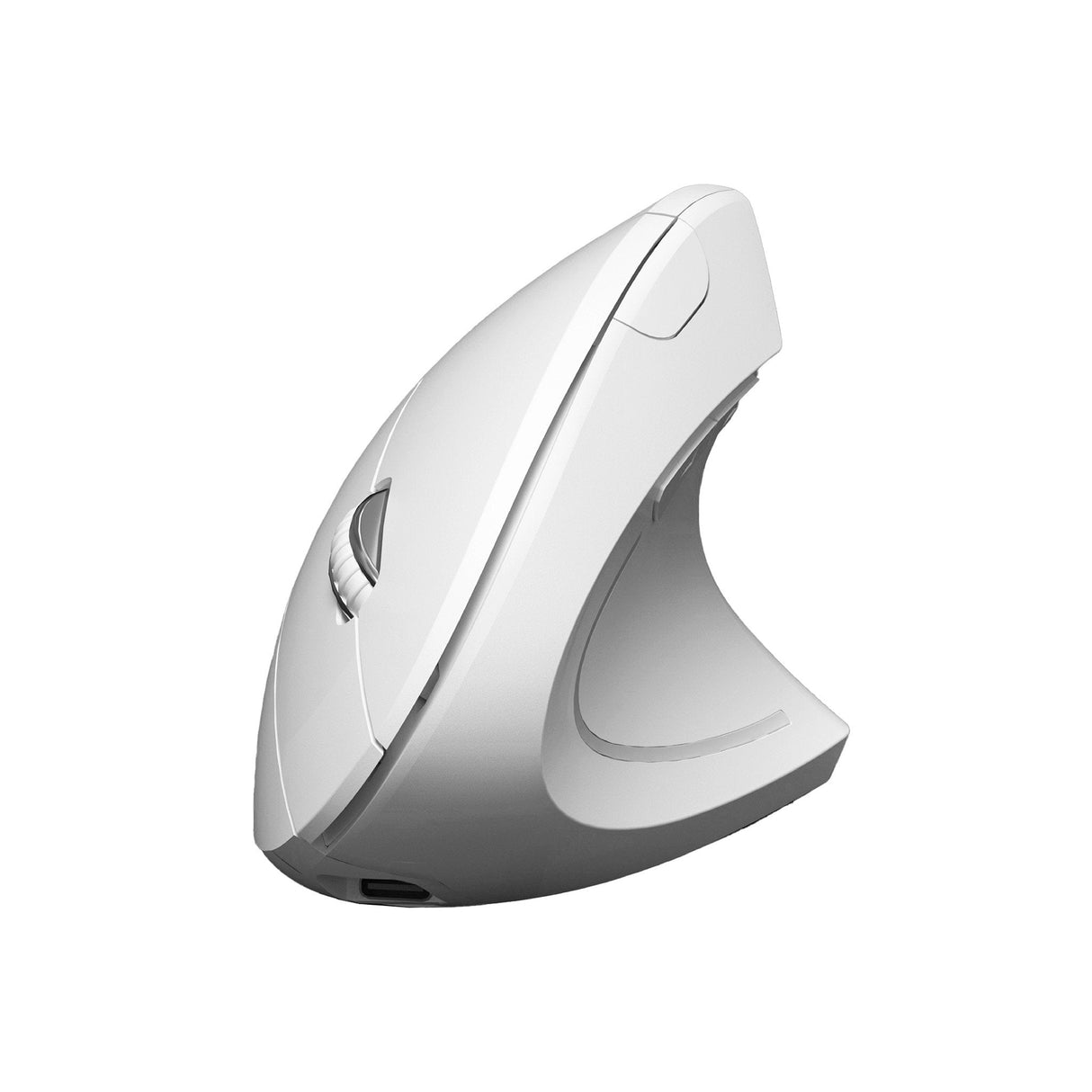 Raton Optico Dual Glide Vertical Ergo Dual Bateria Blanco Subblim Hasta 1600dpi/ Conexión Dual/ Rf, Bluetooth/ Batería Recargable