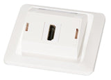 Efb Multifunktions-Rahmenset Mit 1-Und 2-Port Adapter Keystone Format(Hdmi,Usb,
