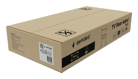 EAN 8716309134149 - Gembird TVS-86F-02 soporte para TV 2,18 m (86") Negro imagen 6