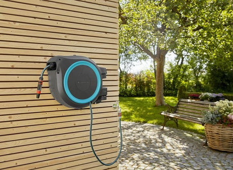 EAN 4078500052023 - Gardena 18620-20 carrete de manguera de jardín Carrete de pared Automático Negro imagen 5