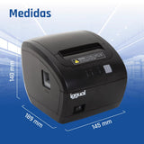 EAN 8435364319321 - iggual TP Easy 80 WiFi 203 x 203 DPI Inalámbrico y alámbrico Transferencia térmica Impresora de recibos imagen 15